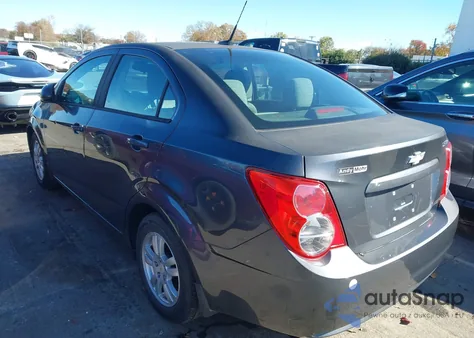 2012 Chevrolet Sonic 2Ls from USA, damaged, VIN 1G1JA5SHXC4177629